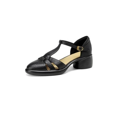 Mid Heel Platform Sandals