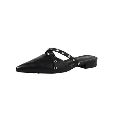 Soft Leather Pointed Toe Flats